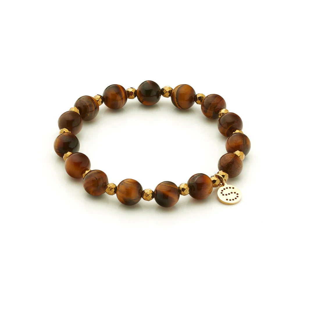 SILK &amp; STEEL -  Aurora Bracelet Tigers eye