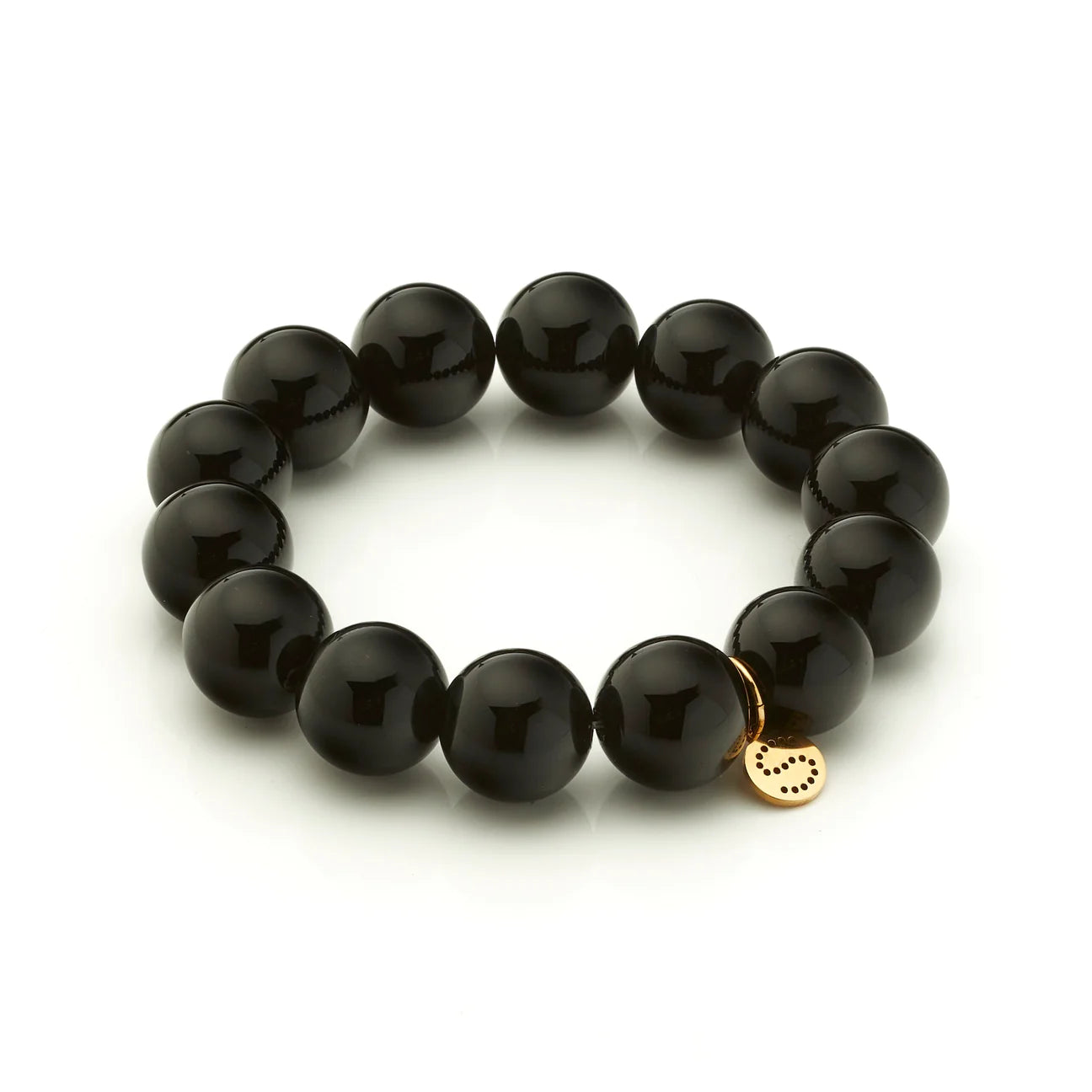 SILK &amp; STEEL - Luna Black Onyx Bracelet