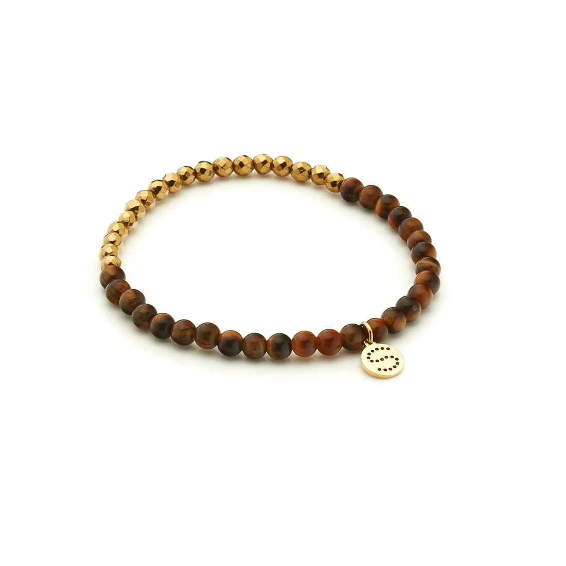 SILK &amp; STEEL - Party at the Front Bracelet Tigers Eye Gold