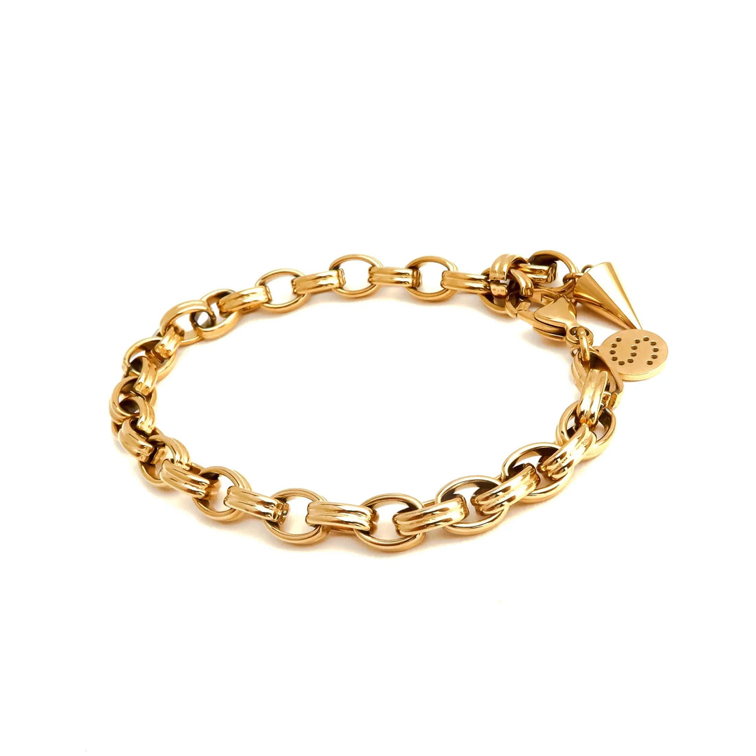 Silk &amp; Steel - Heritage Bracelet - Gold