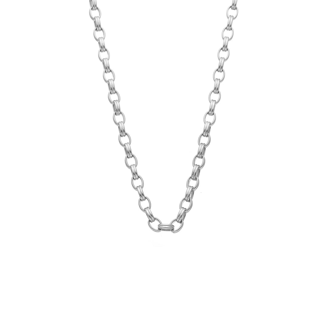 Silk &amp; Steel - Heritage Necklace - Silver