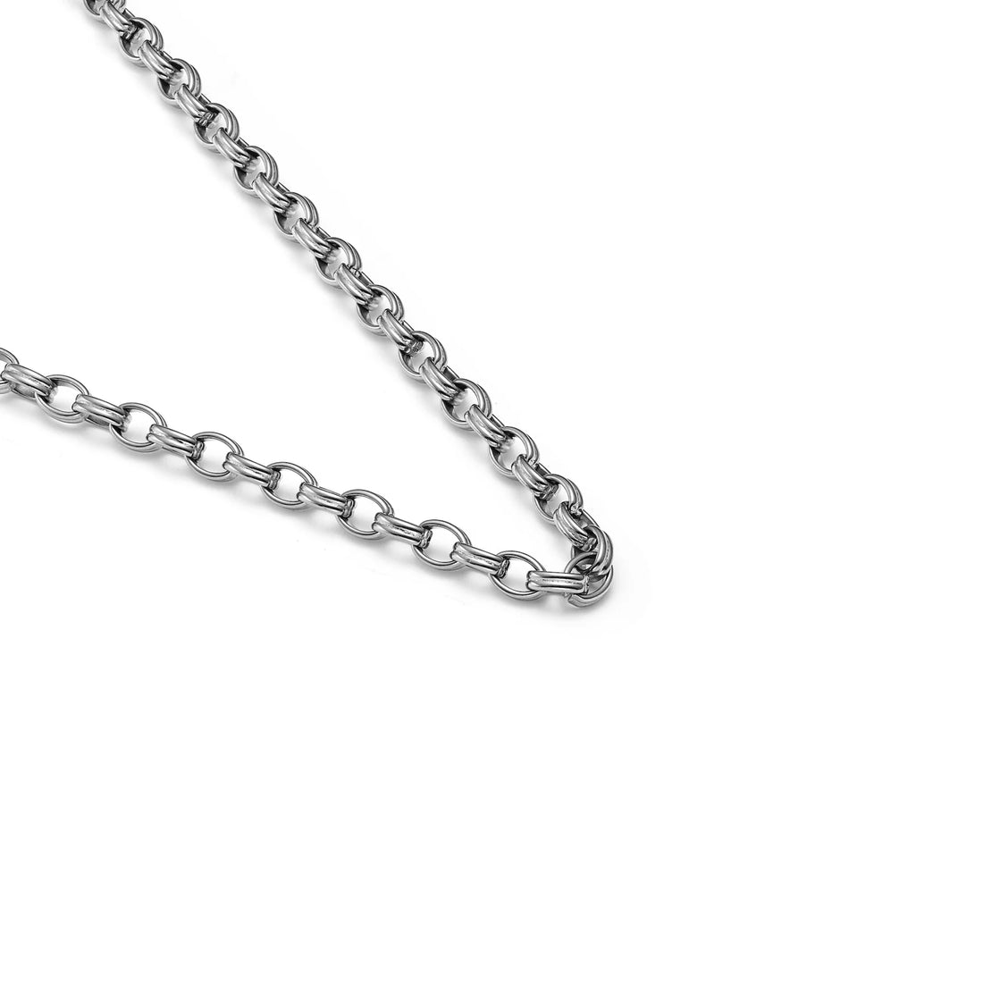 Silk &amp; Steel - Heritage Necklace - Silver