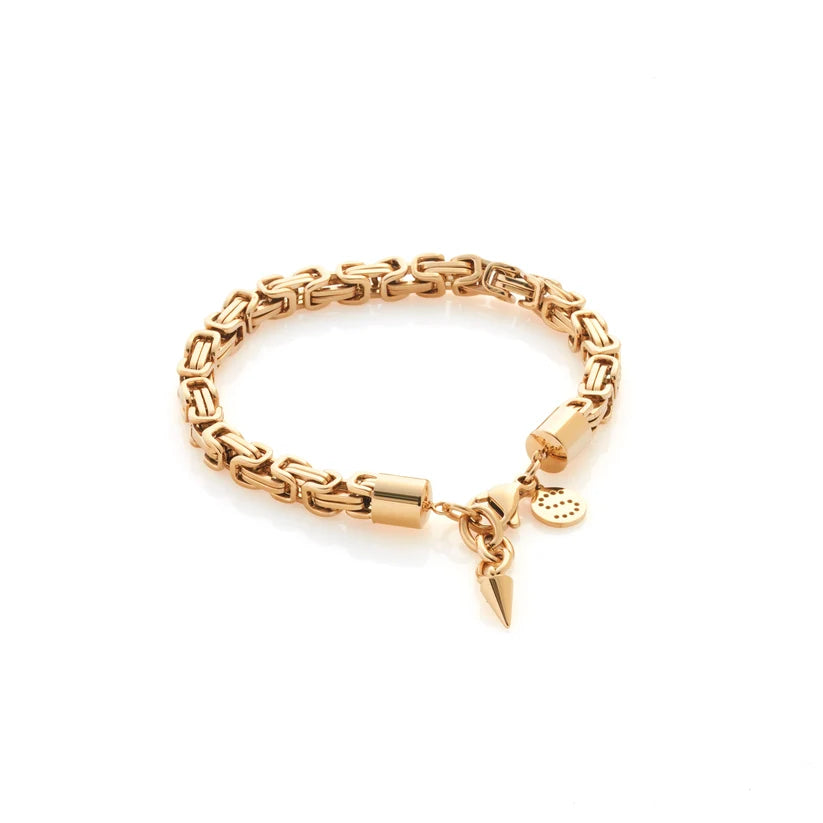 SILK &amp; STEEL - MERIDIAN BRACELET - GOLD