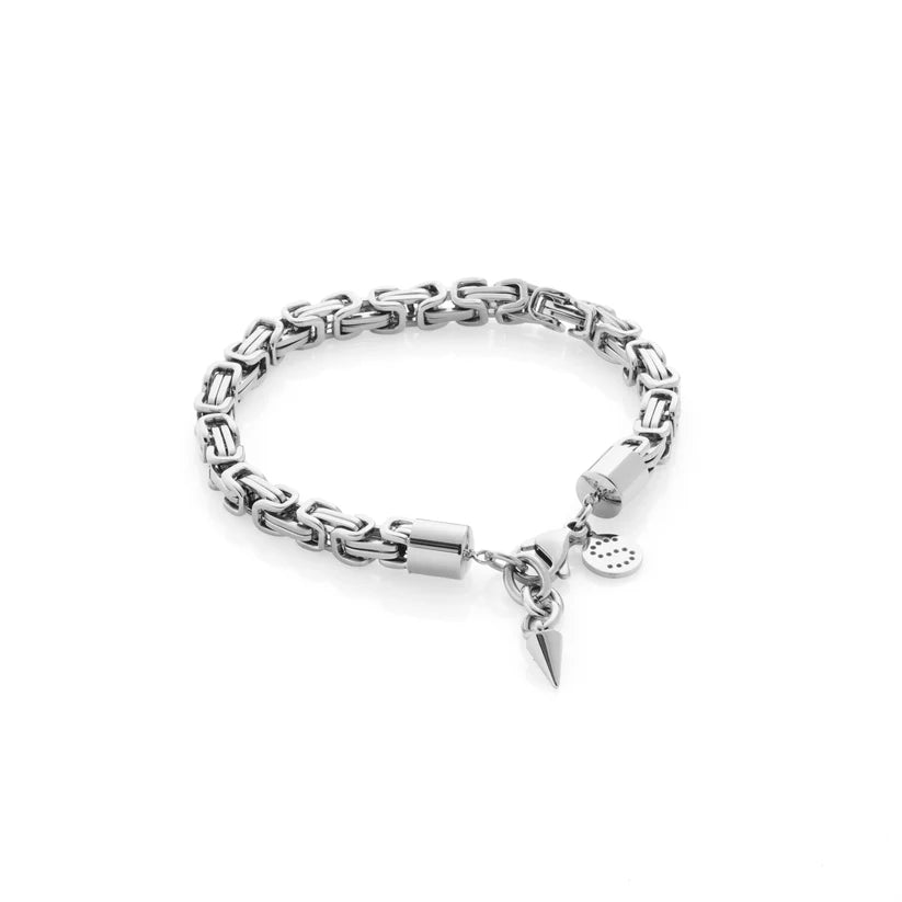 SILK &amp; STEEL - MERIDIAN BRACELET - SILVER