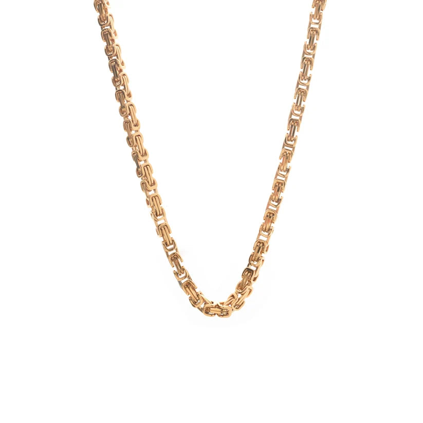 SILK &amp; STEEL - MERIDIAN NECKLACE - GOLD
