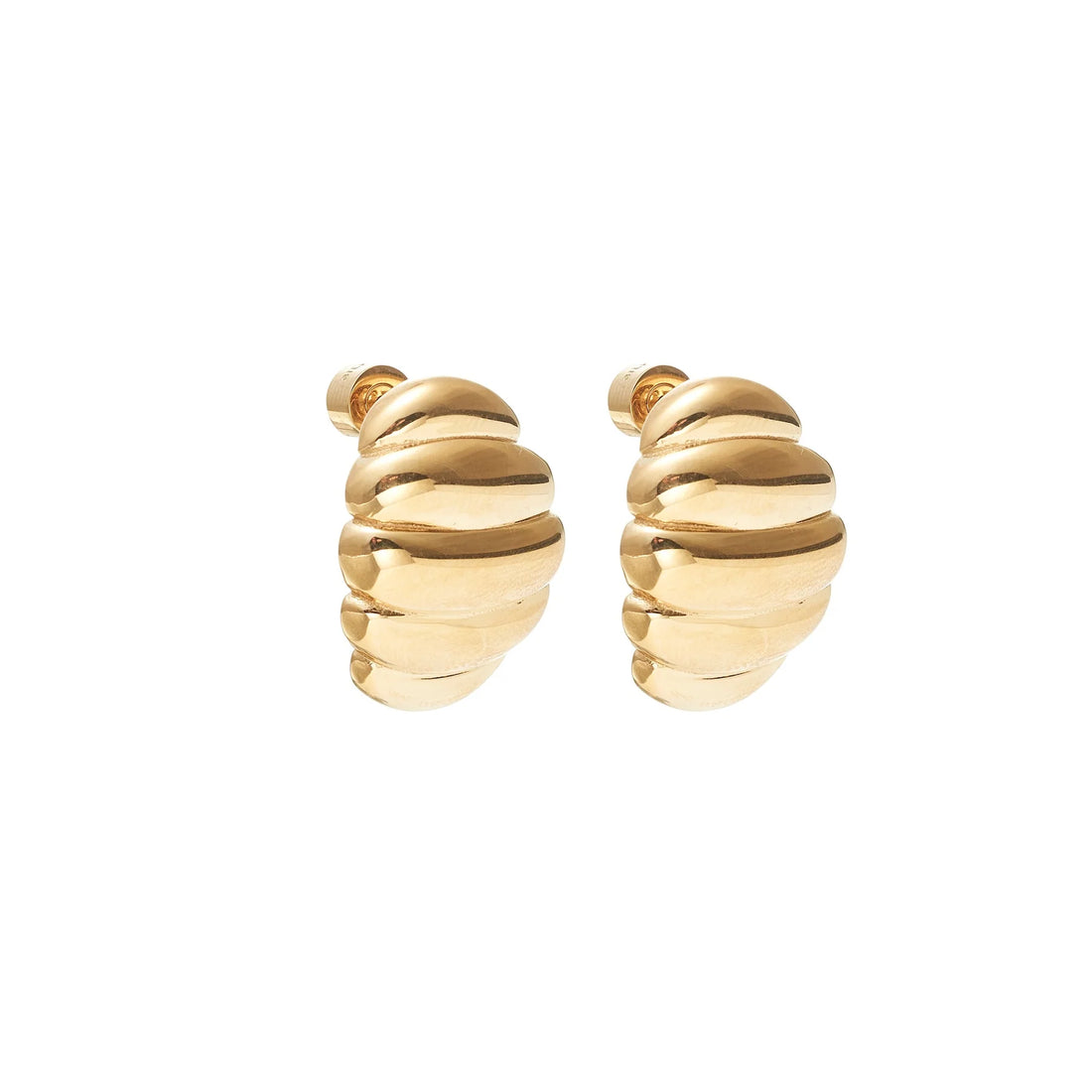 Silk &amp; Steel - Mystigue Earrings - Gold