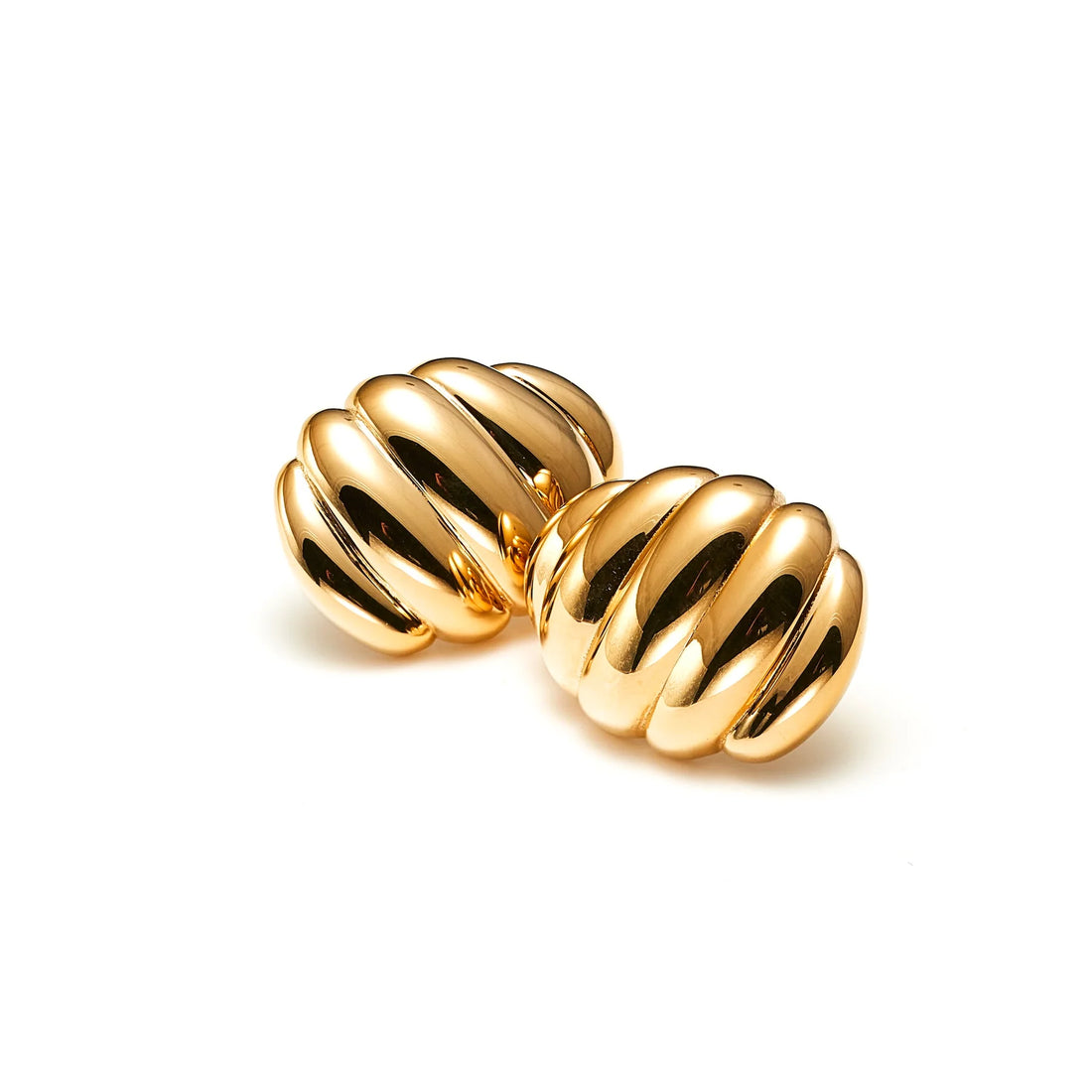 Silk &amp; Steel - Mystigue Earrings - Gold