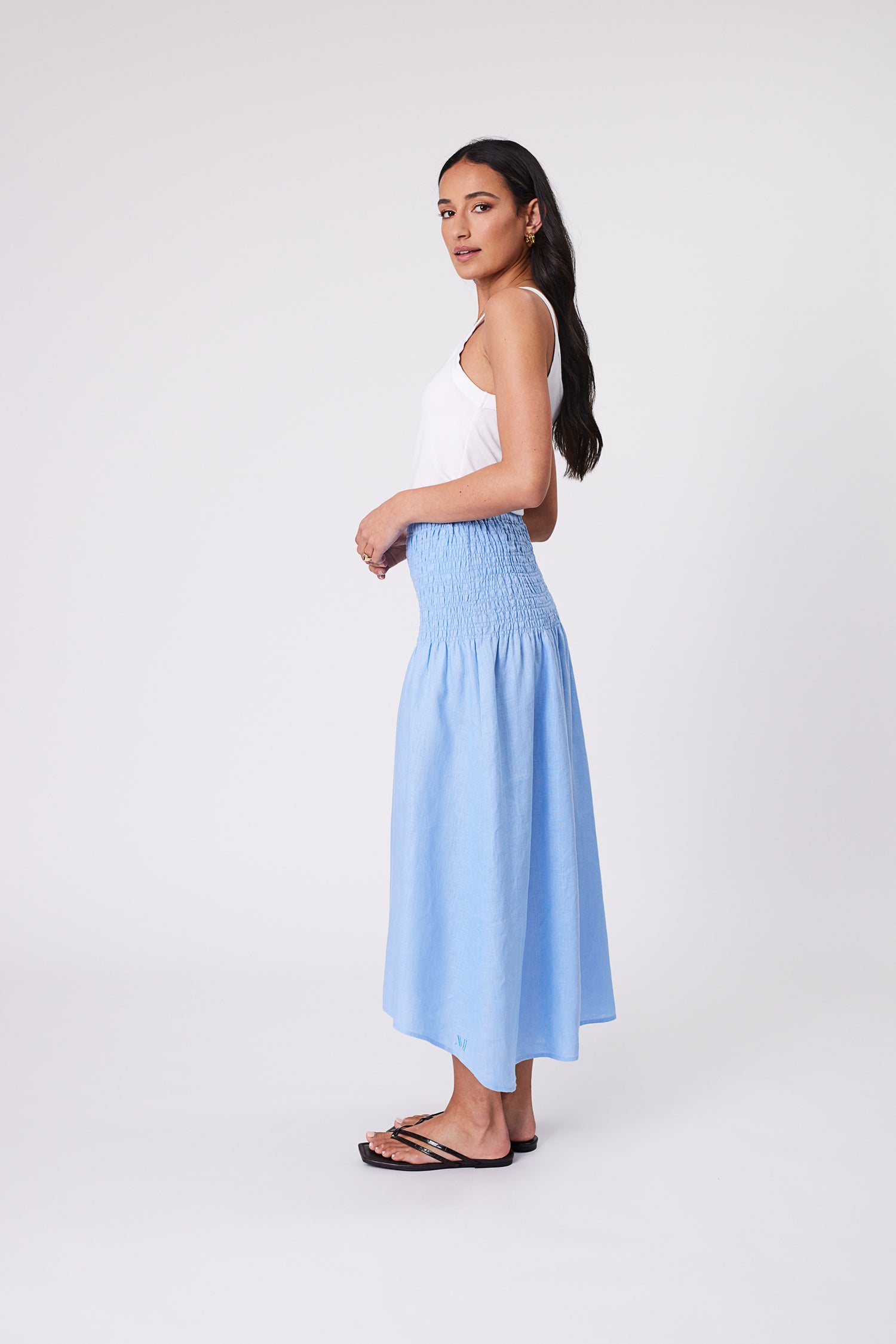 Marlow - Sol Shirred Skirt