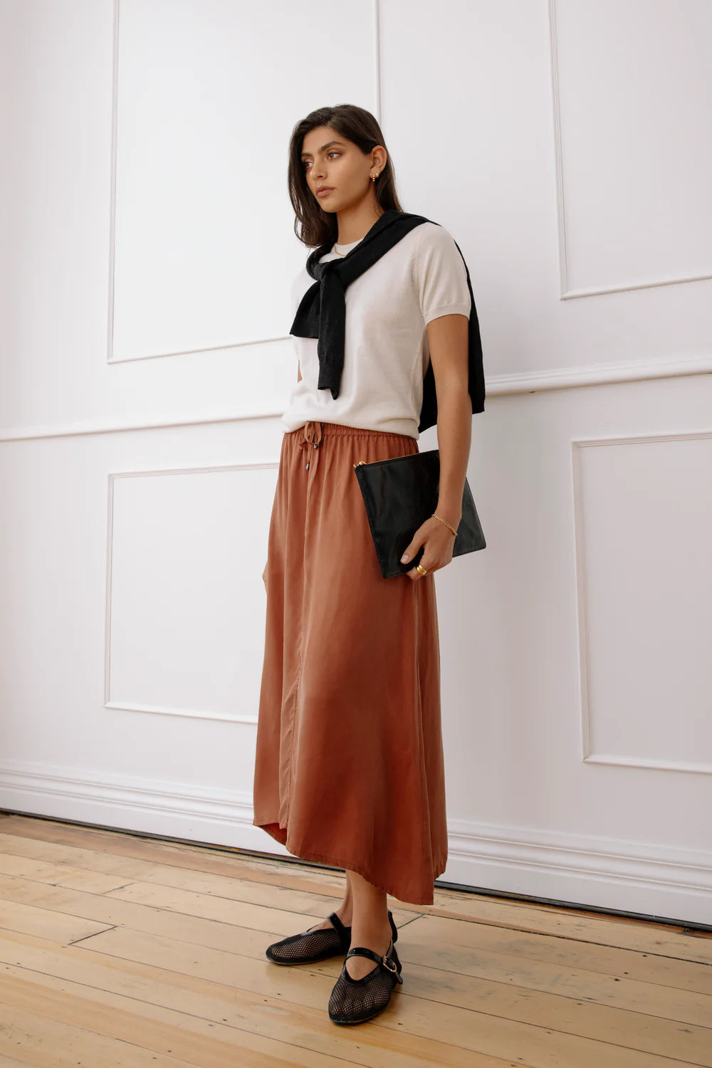 Marlow - Strike Skirt Cinnamon