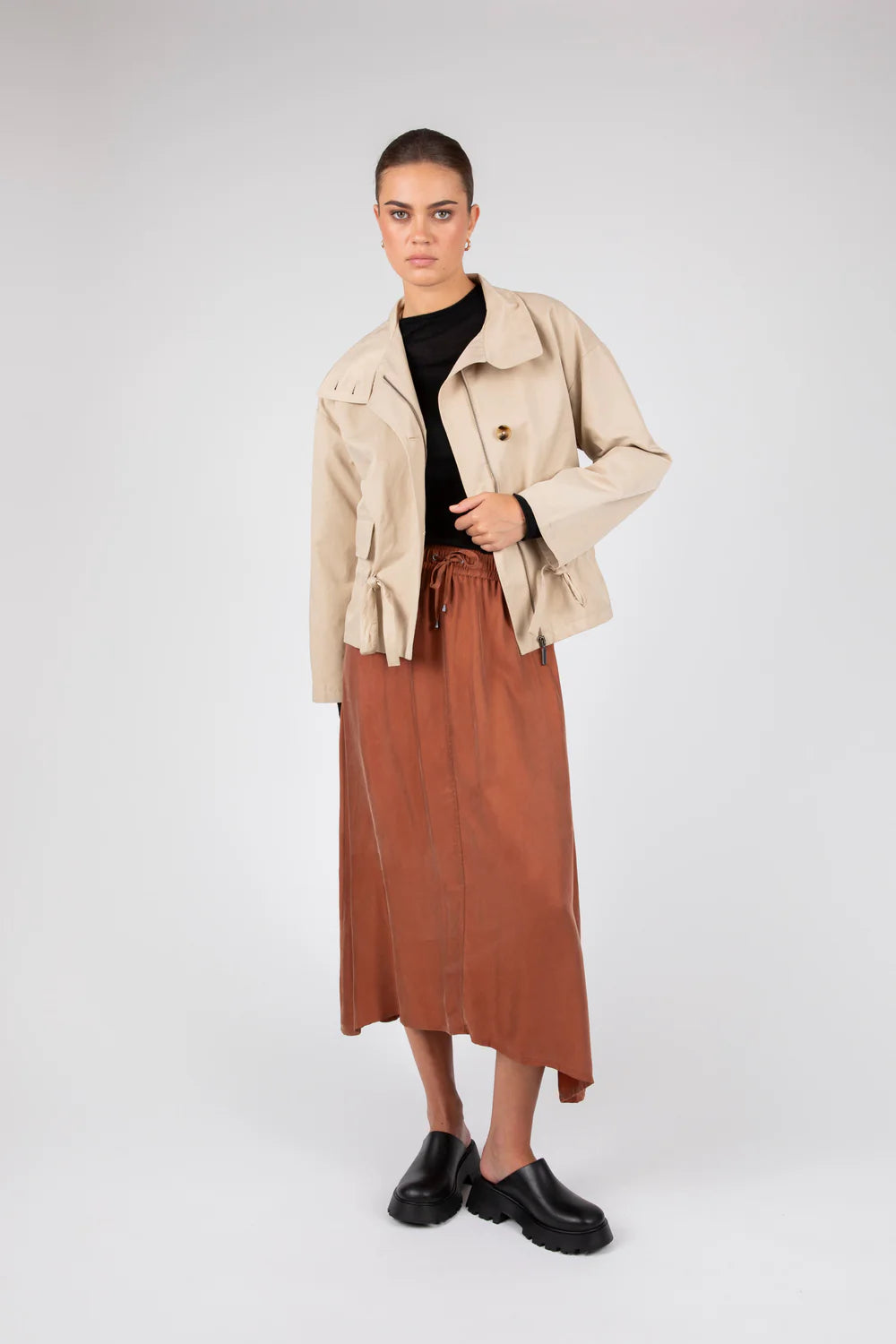 Marlow - Strike Skirt Cinnamon