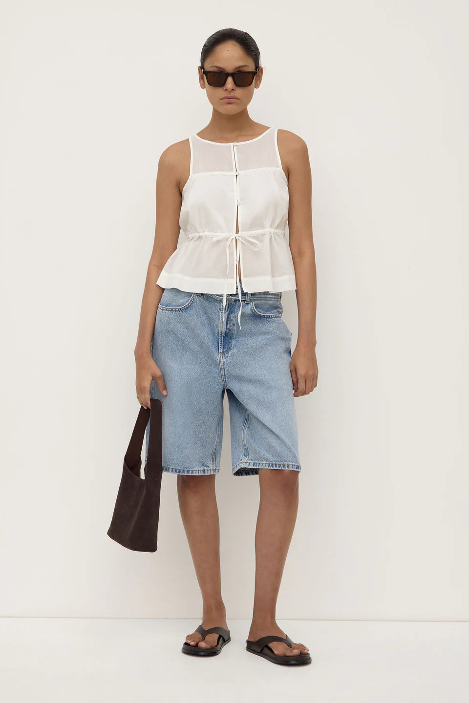 Assembly Label - Suzie Top - White