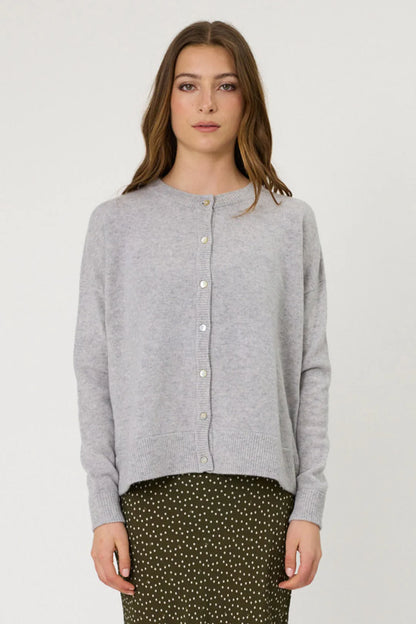Remain - Tali Cardigan - Grey Marle