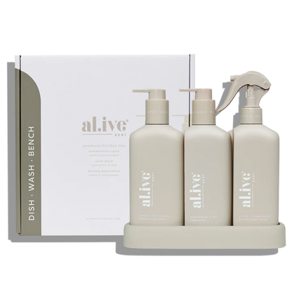 al.ive - Kitchen Trio - lemon &amp; pomegranate+ watermelon &amp; lime