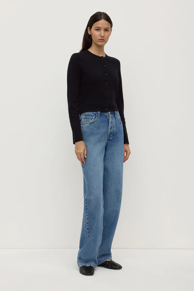 Assembly Label - Tilly Cotton Cashmere Cardigan - Black