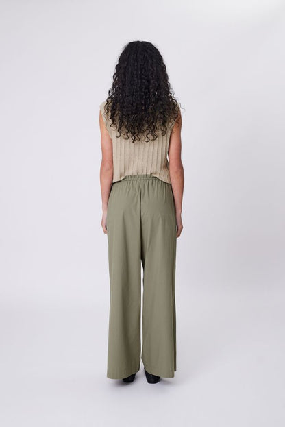 Marlow - Cascade Wide Leg Pant - Laurel