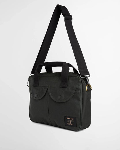 BARBOUR - FIELD WAX LAPTOP CROSSBODY BAG