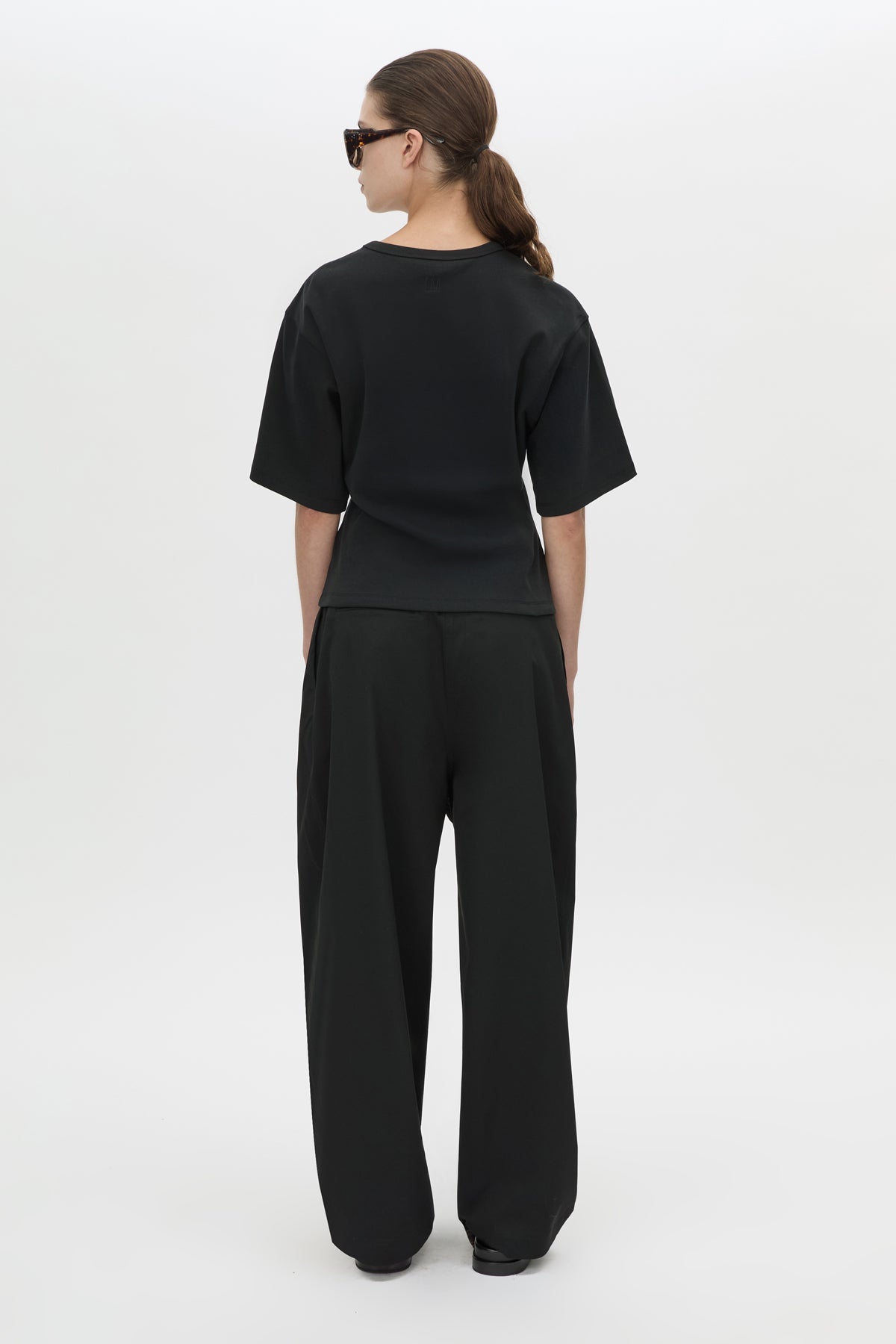 CAMILLA &amp; MARC - ALBA BOXY TEE - BLACK