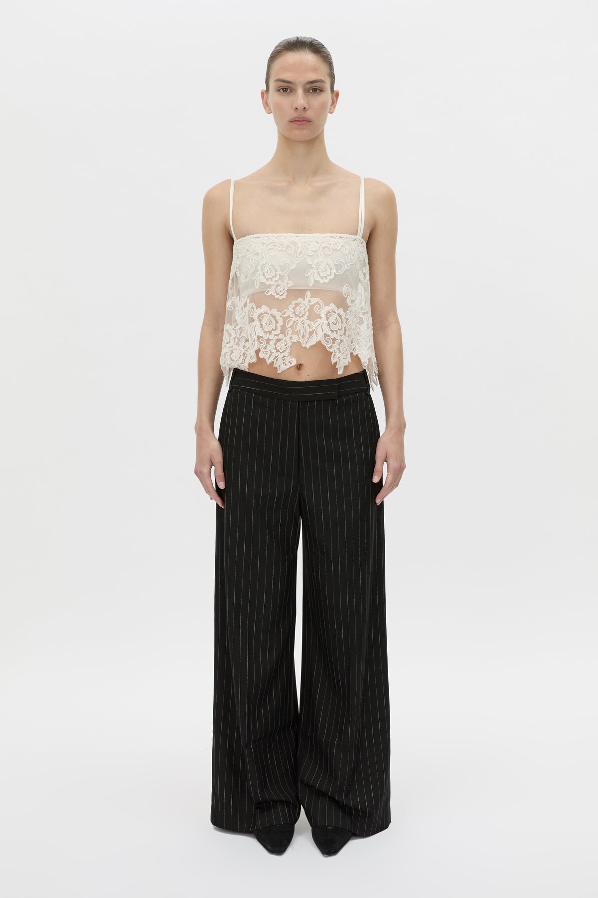 CAMILLA &amp; MARC - ALVAR LACE CAMI - CREAM