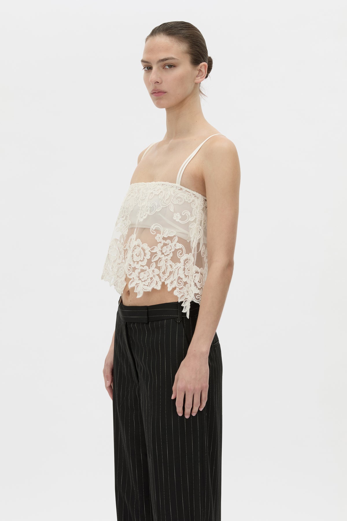 CAMILLA &amp; MARC - ALVAR LACE CAMI - CREAM