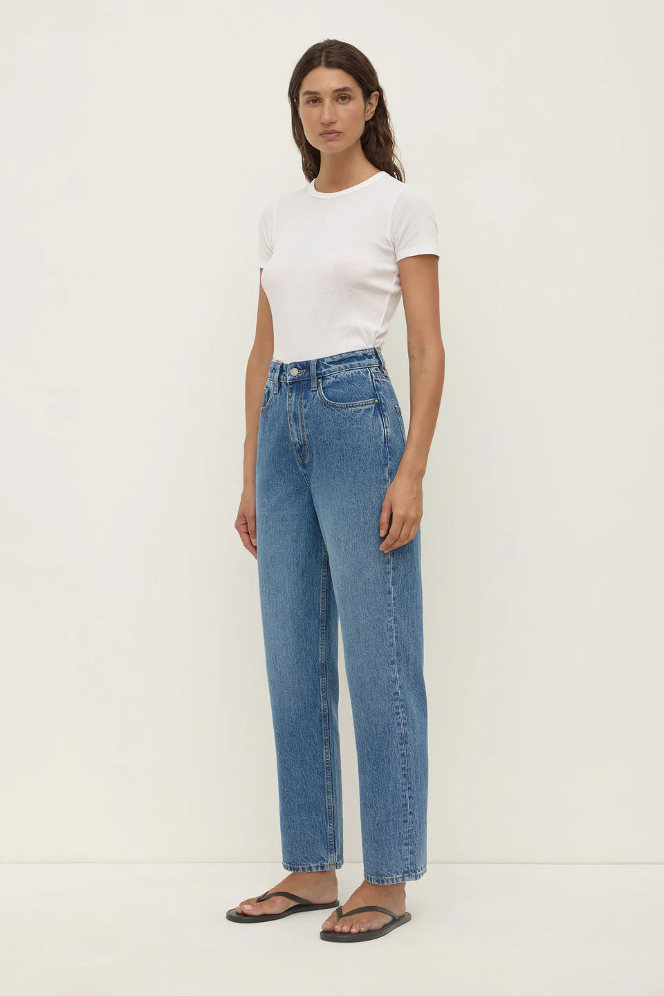 Assembly Label - Vintage Straight Jean - Classic Blue