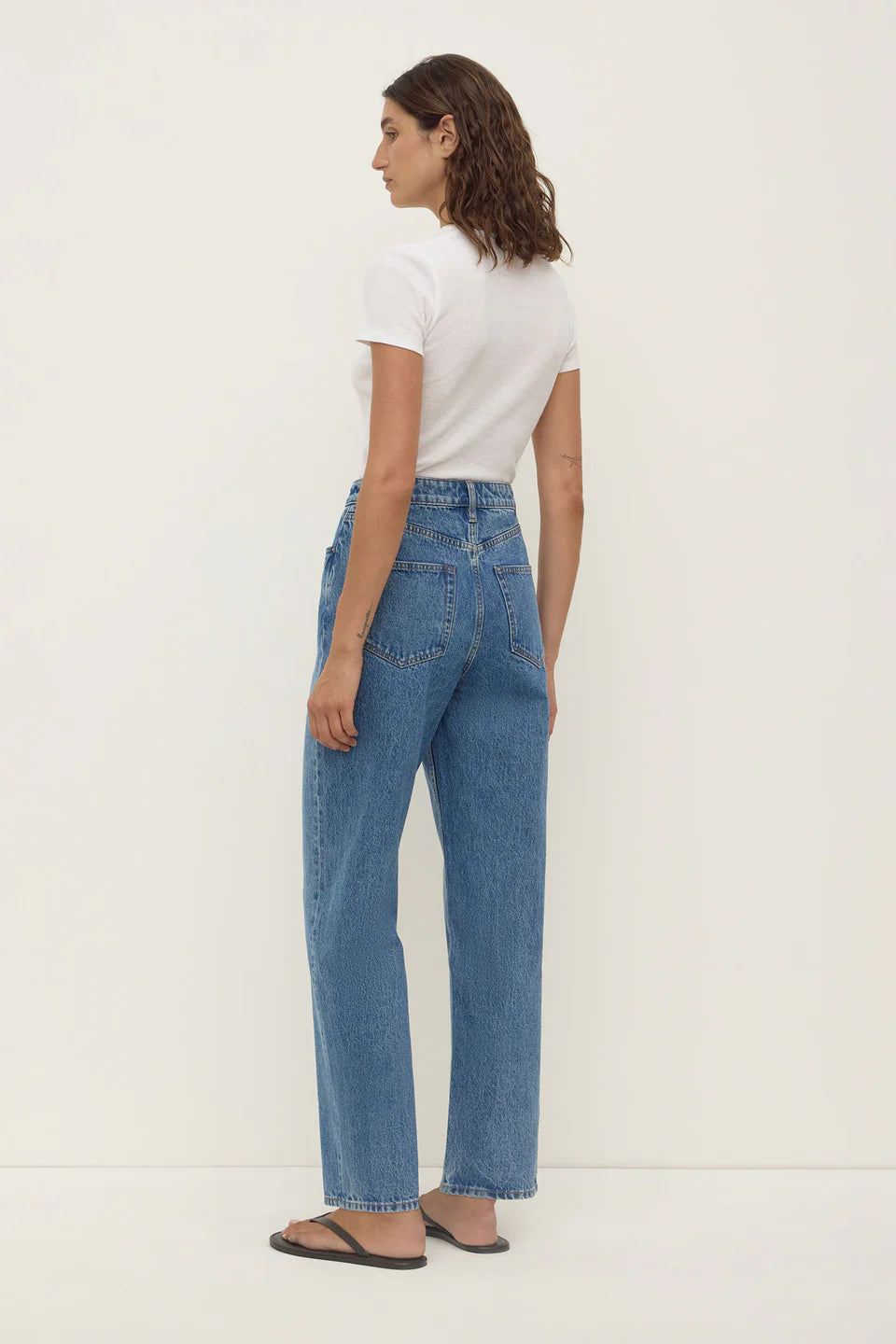 Assembly Label - Vintage Straight Jean - Classic Blue