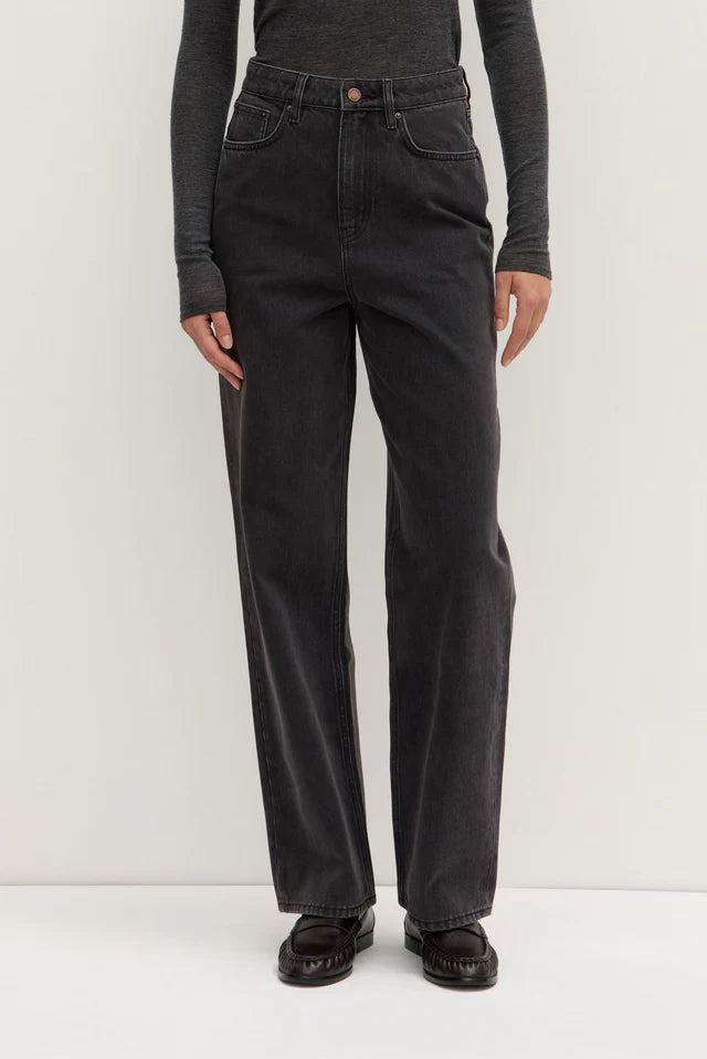 Assembly Label - Vintage Straight Jean - Vintage Black
