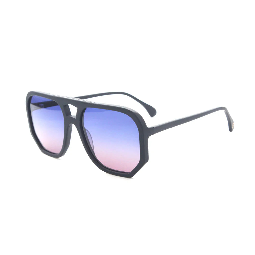 Age Eyeweear - Wager - Black -Blue - Red Lens