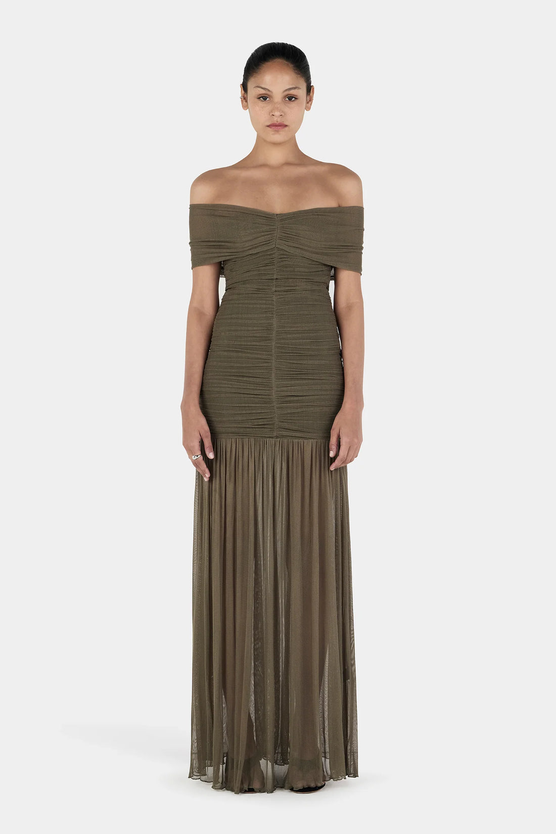 Hansen &amp; Gretel - Willa Maxi Dress - Olive