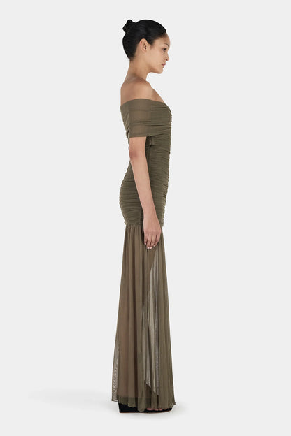 Hansen &amp; Gretel - Willa Maxi Dress - Olive