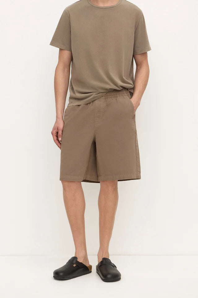 ASSEMBLY LABEL - WALLACE RIPSTOP SHORT - DARK SAND