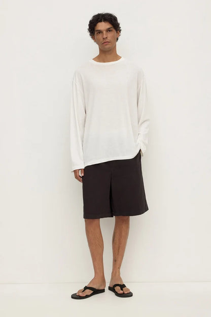 ASSEMBLY LABEL - WALLACE RIPSTOP SHORT - WASHED BLACK