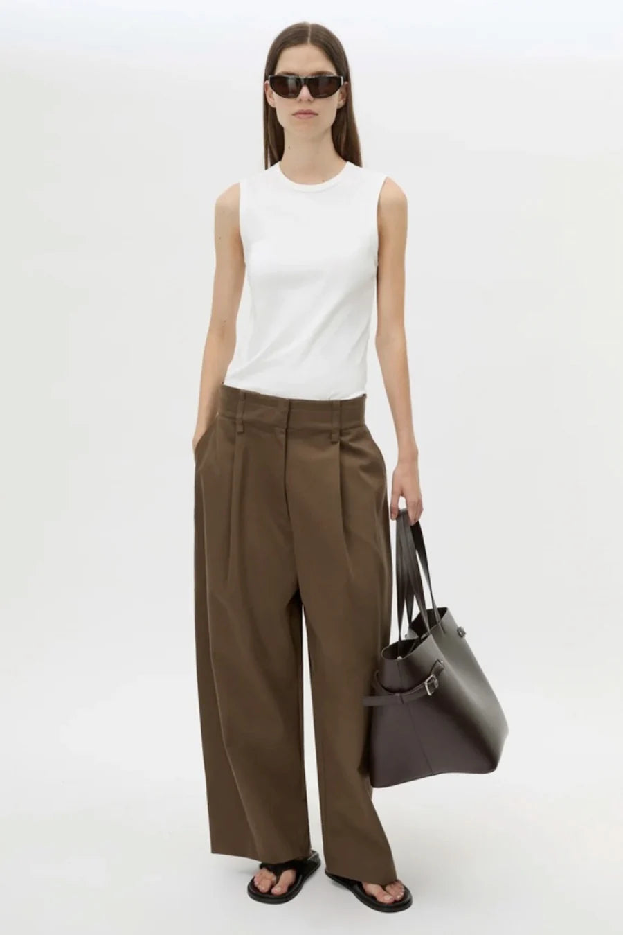 Camilla and Marc - Magnolia Drill Pant - Elm