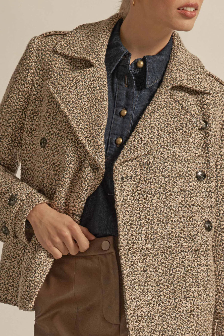 Zoe Kratzmann - Revel Coat - Shell
