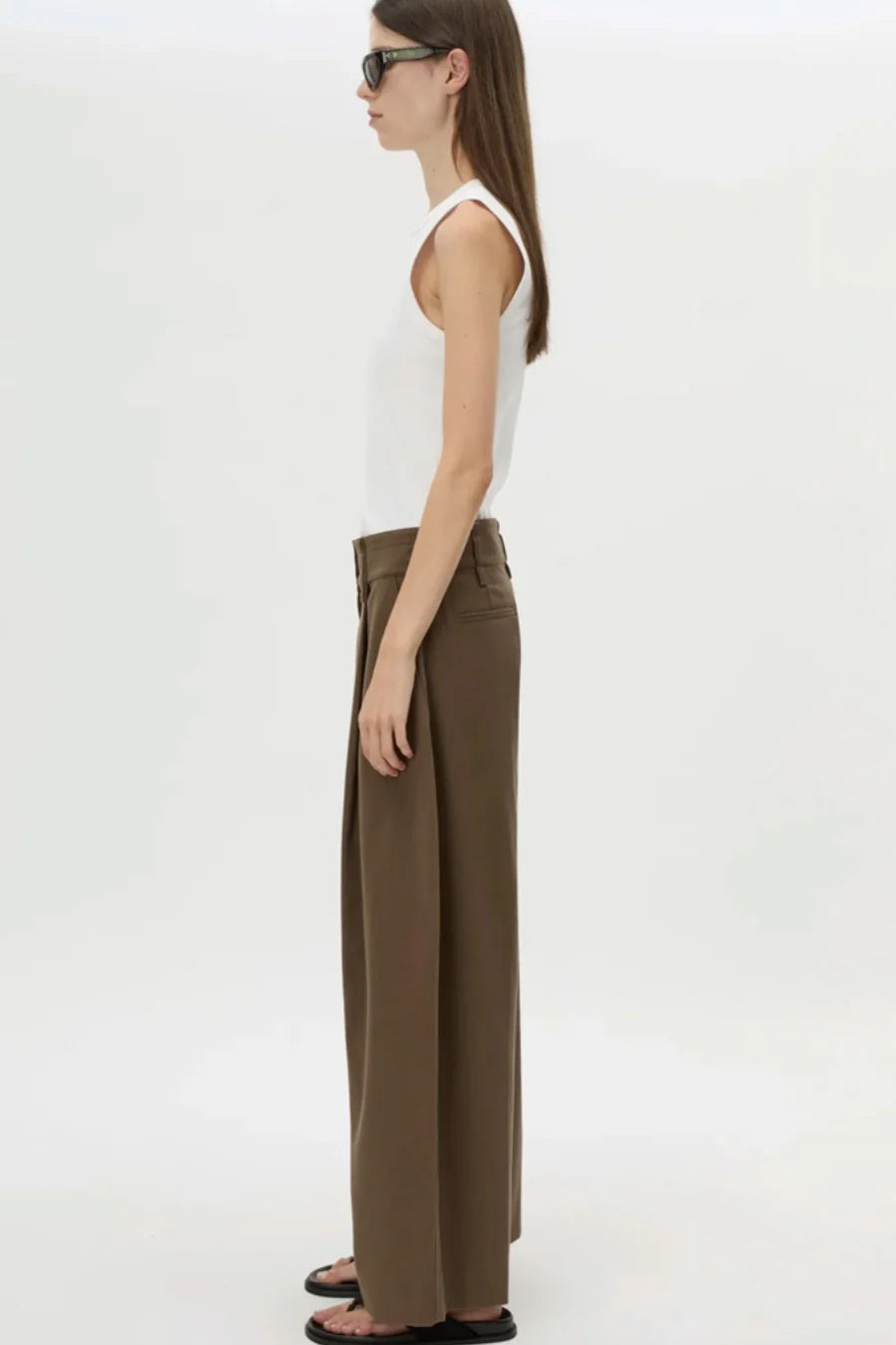 Camilla and Marc - Magnolia Drill Pant - Elm