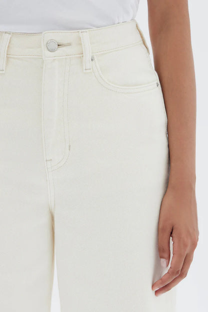 Assembly Label - Wide Leg Jeans - Ecru