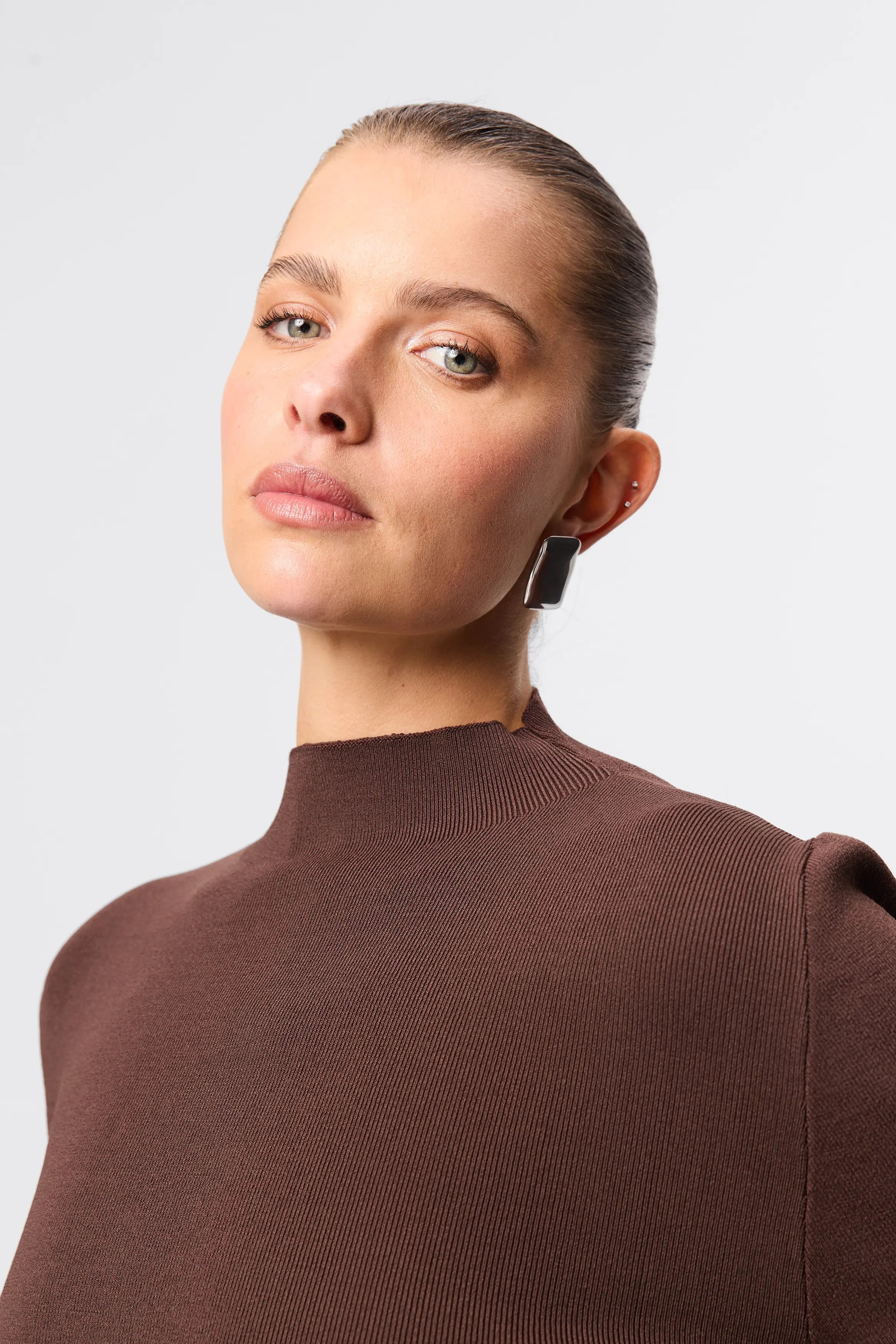 Mossman - Windsor Knit Top - Chocolate