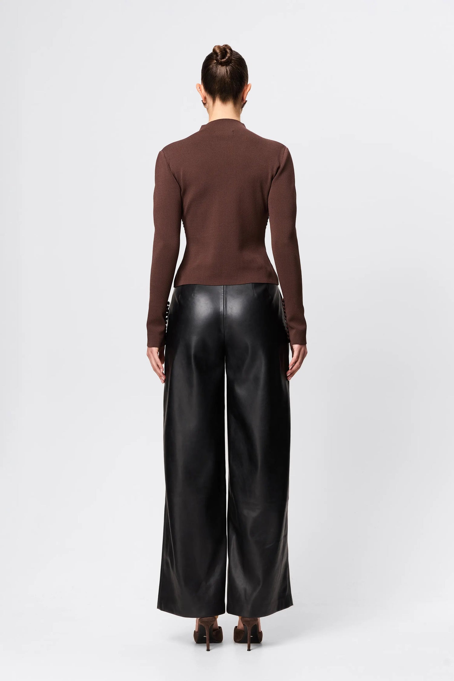 Mossman - Windsor Knit Top - Chocolate