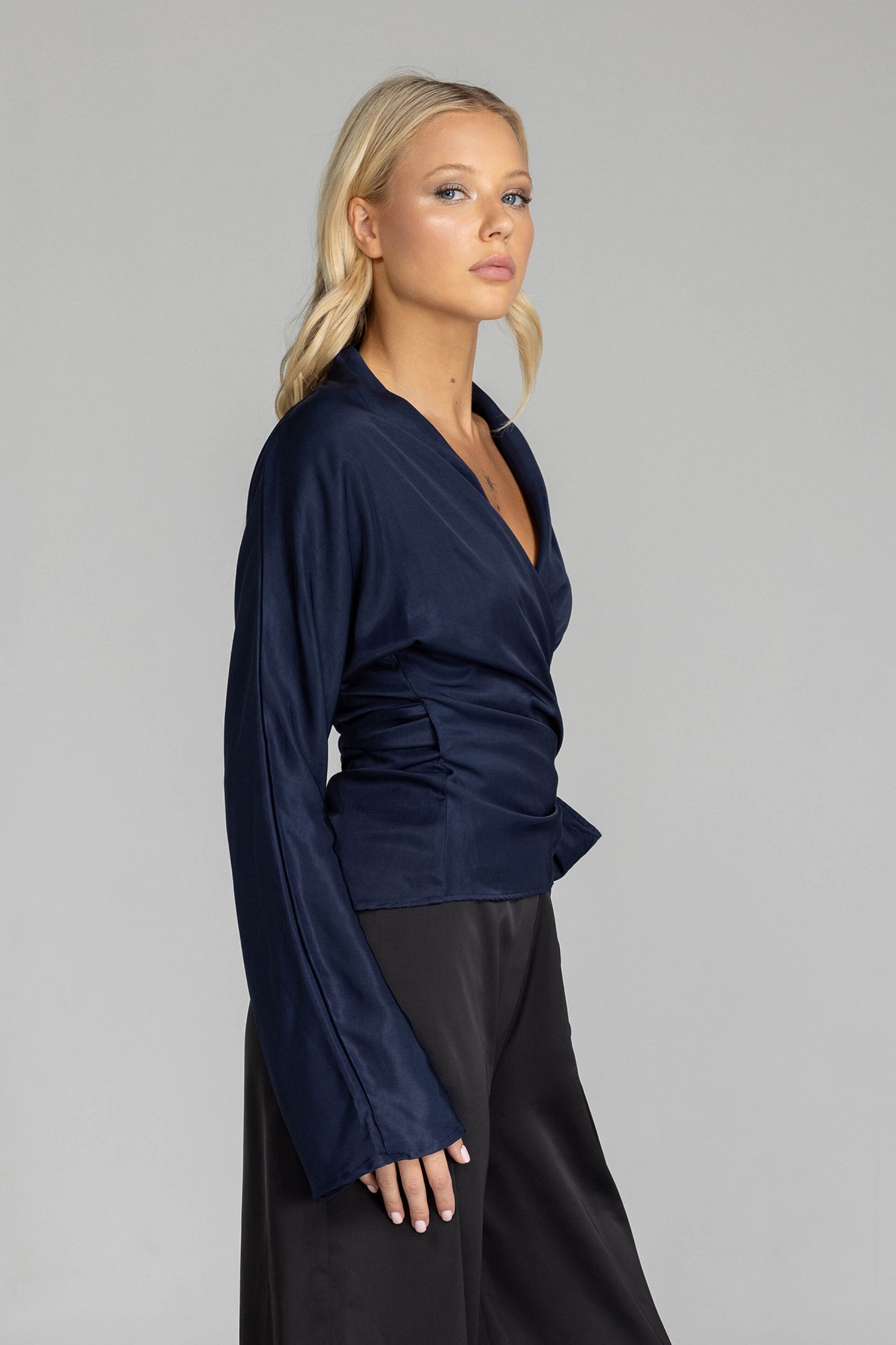 Blak - With My Heart Top - Navy