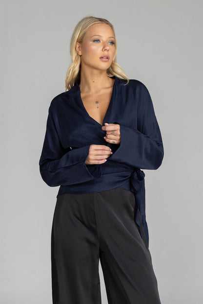 Blak - With My Heart Top - Navy