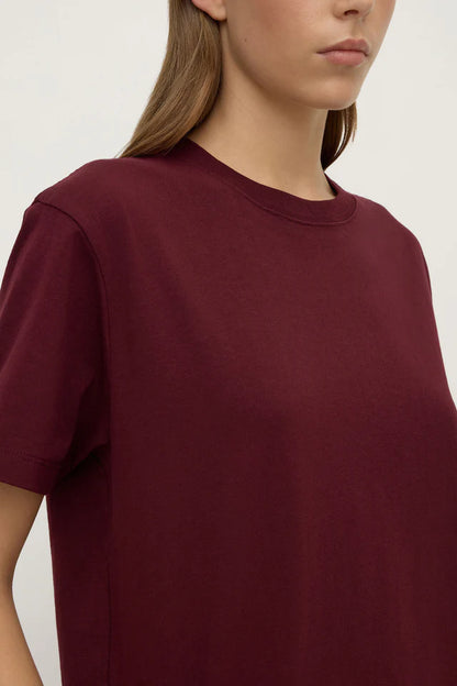 Assembly Label - Base Tee - Merlot