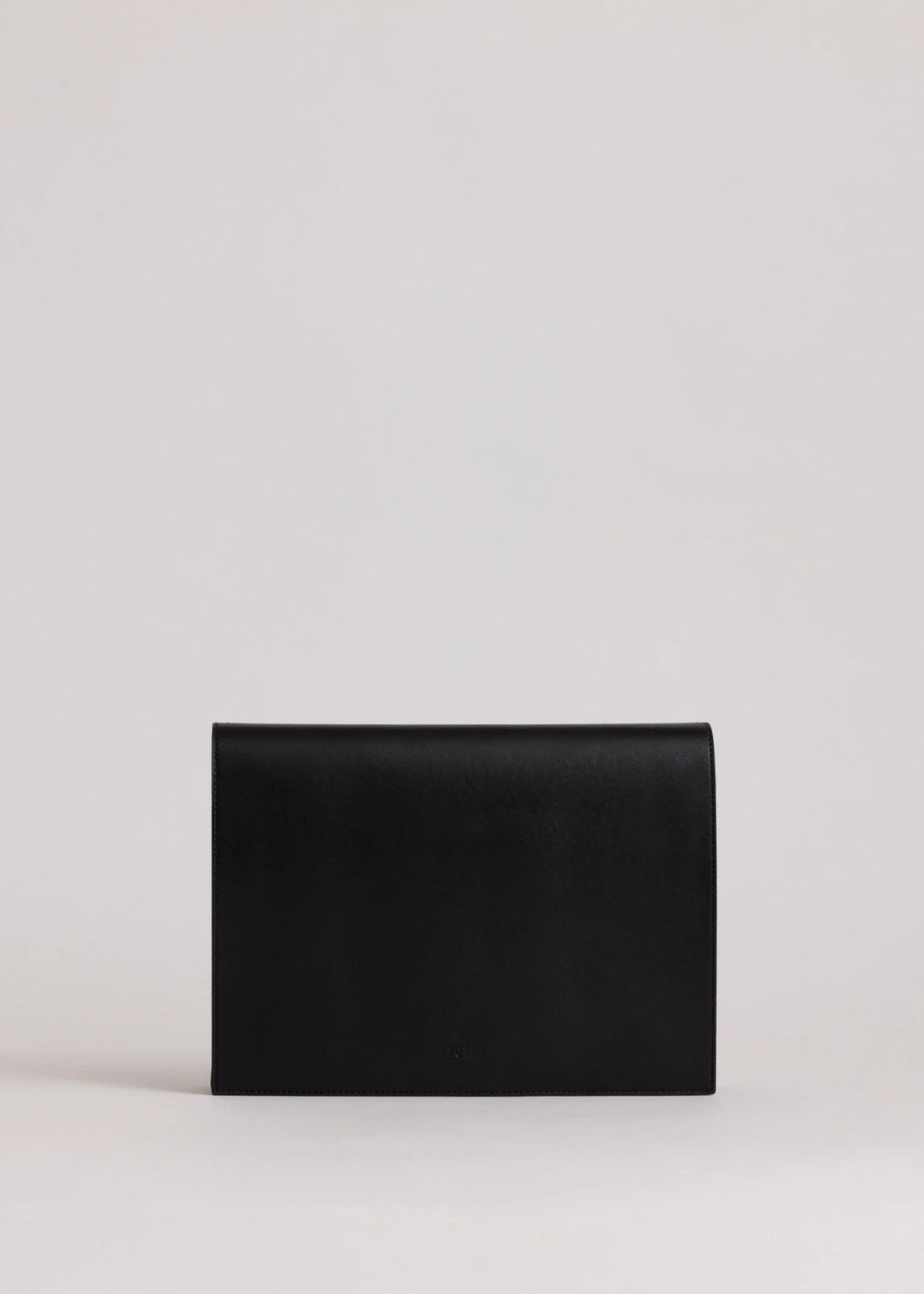 Yu Mei - Bolton Laptop Folio - Black Deer Nappa