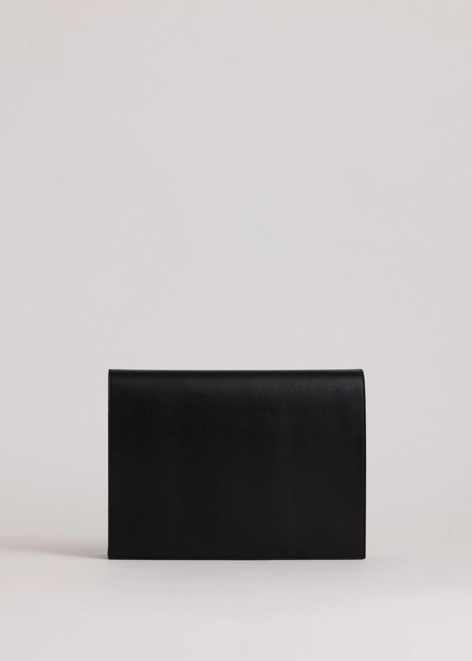 Yu Mei - Bolton Laptop Folio - Black Deer Nappa