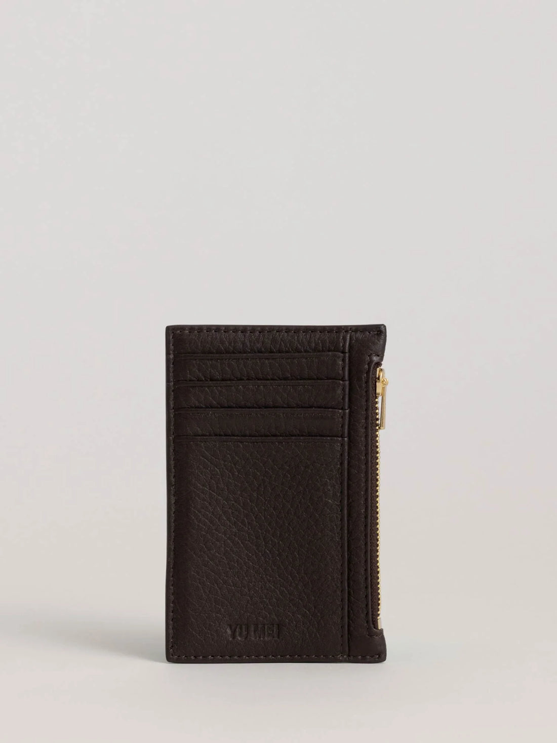 Yu Mei - Frank Cardholder - Molasses Dear Nappa