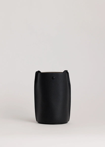 Yu Mei - Phoebe Bucket Bag - Black Deer Nappa