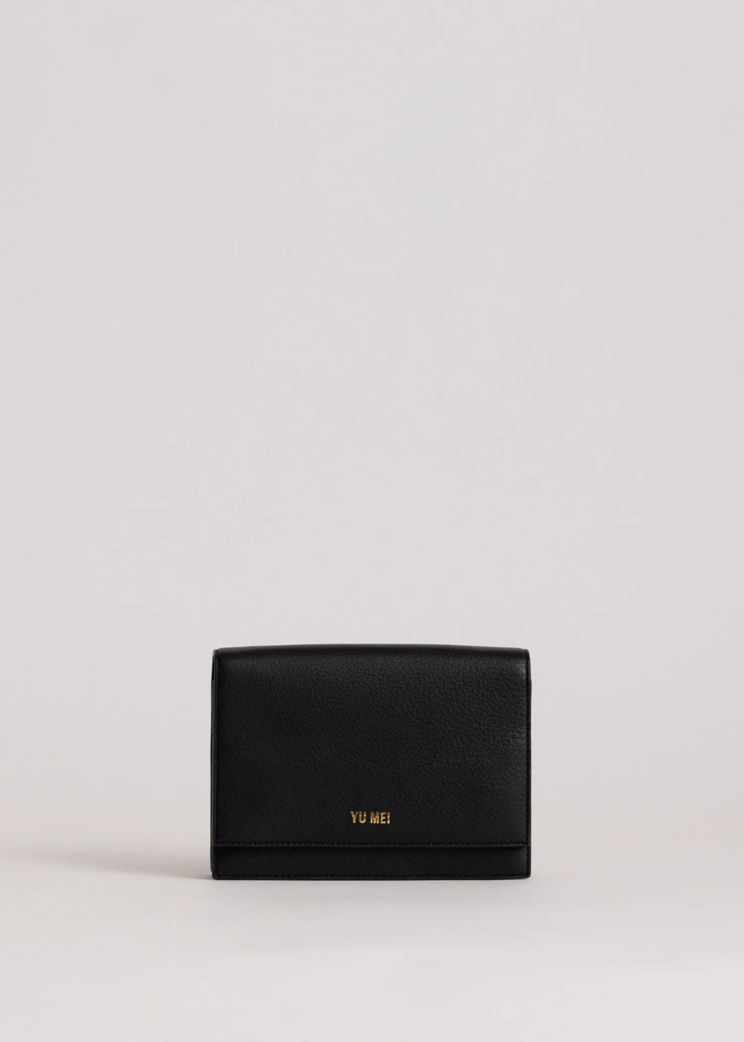 Yu Mei - Suki Multi-Strap Clutch - Black Deer Nappa