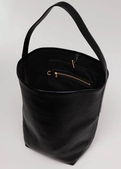 Yu Mei - Teresa Tote - Black Deer Nappa