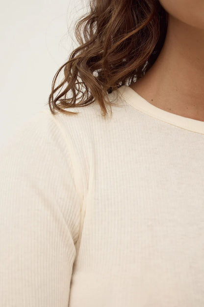 Assembly Label - Zali Long Sleeve Tee - Cream