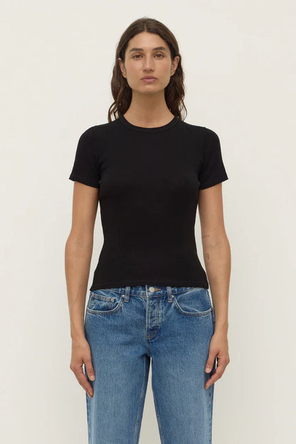 Assembly Label - Zali Short Sleeve Tee - Black
