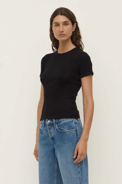 Assembly Label - Zali Short Sleeve Tee - Black