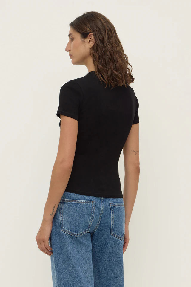 Assembly Label - Zali Short Sleeve Tee - Black
